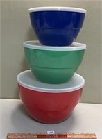 MULTI-COLOR COVERED STORAGE CONTAINERS