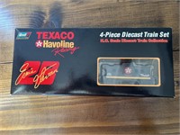 Texaco/Havoline Racing 4 Piece Diecast Train Set