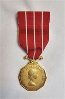 CANADA SERVICE MEDAL - ENGRAVED ON THE EDGE