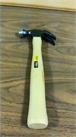 Stanley, 16 ounce claw hammer, hickory new