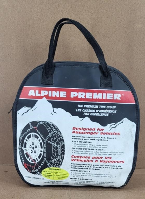 NEW Tire Chains In Carry Bag