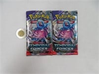 2 pack de cartes Pokémon neufs