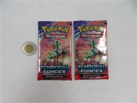 2 pack de cartes Pokémon neufs