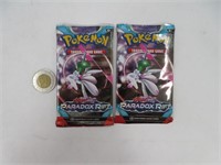 2 pack de cartes Pokémon neufs