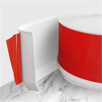 Flexible Baseboard Molding Trim, 4 Inch x 20 Ft