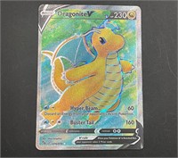 Dragonite V Pokemon GO 076/078 Holo Full Art Card