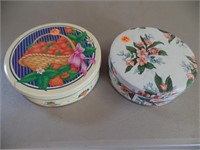 Buttons & Office Items in Tins