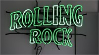 Vintage Rolling Rock Neon Sign