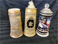 Three Awesome Beer Steins