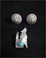 NAVAJO STERLING SILVER JEWELRY