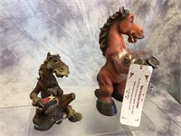 Montana Silversmiths Elmer Figurine & Horse Holder