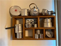 Shelf and Vintage Kitchen Items