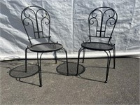 (2) Stacking Chairs