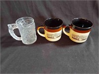 2 Hardee's Rise and Shine Coffee Cups