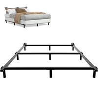 King Size Metal Bed Frame 7 Inch Bed Frame for Box