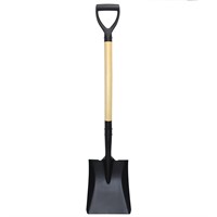 Square Shovel, Shovels for Digging with D-Handle,