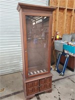 Gun Cabinet, no Key, not locked some damage