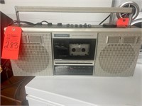 Pioneer portable stereo radio cassette