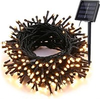 (N) Solar String Lights, 39 ft 100 LED Outdoor Fai