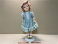 E.I.H. CO VINTAGE DOLL WITH STAND