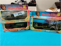 3 Matchbox Battle Kings military trucks