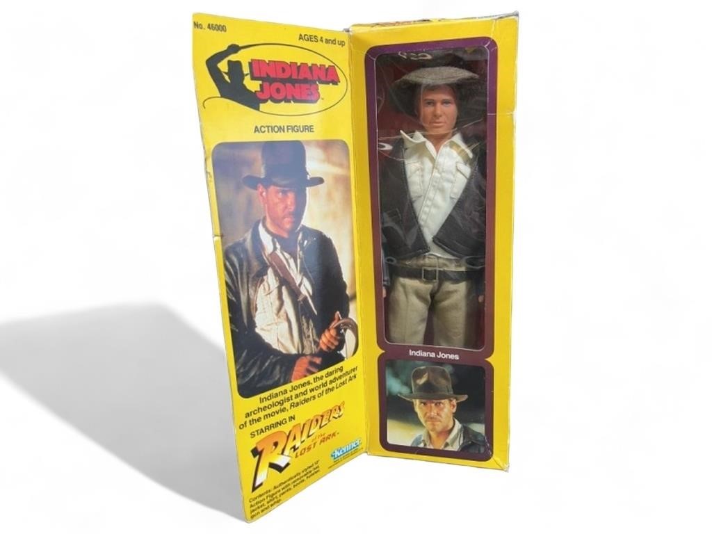 INDIANA JONES 12" Action Figure (1981 Kenner)