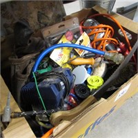 BOX OF MISC TOOLS