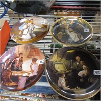 4 - NORMAN ROCKWELL COLL. PLATES