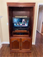 Entertainment center & 26” Samsung tv television