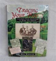 Tracing your Roots by Meg Wheeler hardcover book
