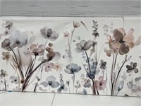 30x59 canvass print floral