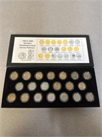 1999 and 2000 Quarters Philadelphia Gold and