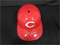 SPENCER STEER SIGNED REDS HELMET JSA COA