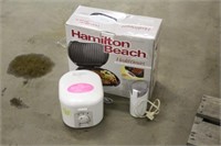 HAMILTON BEACH GRILL, RICE COOKER AND COFFEE