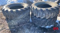 4 – Firestone 15.5-25 loader tires