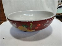 Ransburg company Indiana hand painted pottery