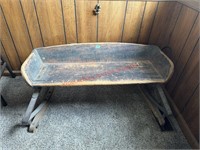 Amtique Wooden Buggy Seat