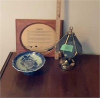 Small table lamp, Candy dish and more