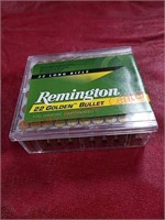 100 rounds 22 long rifle Remington ammo