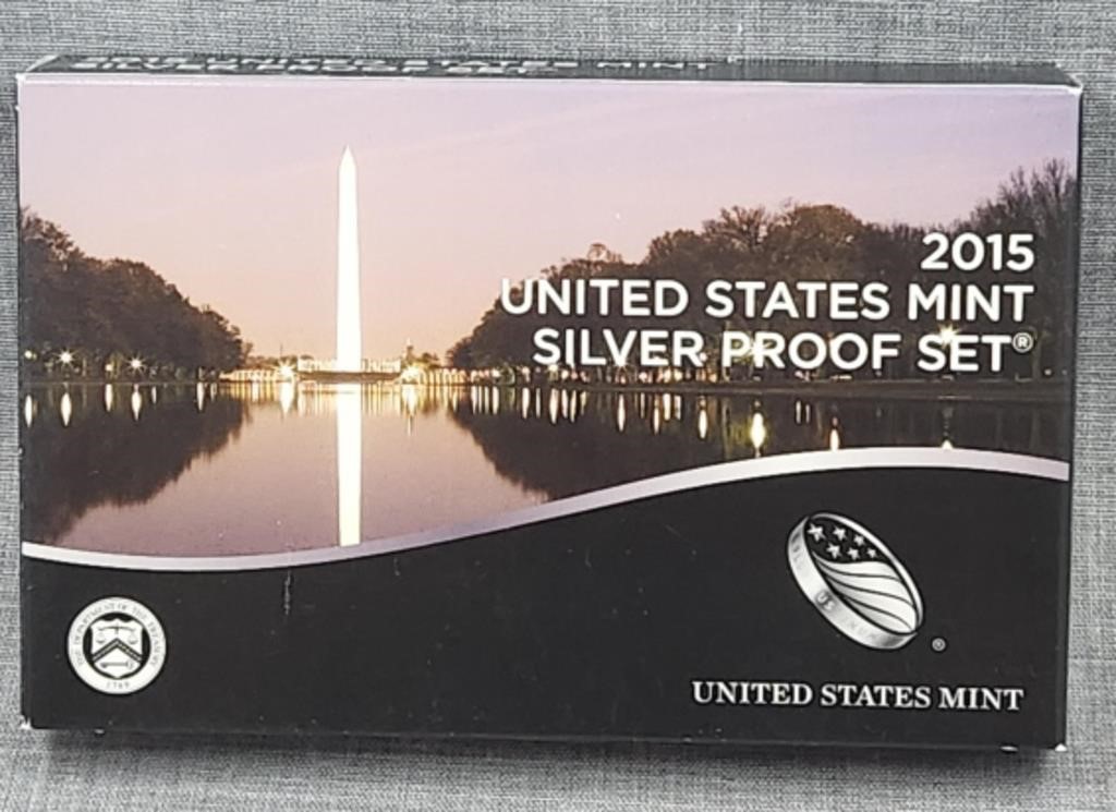 2015 United States Mint Silver Proof Set