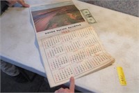 1963 Union Pacific Railroad Wall Calendar