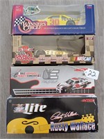 4 Nascar Diecast Cars in Boxes