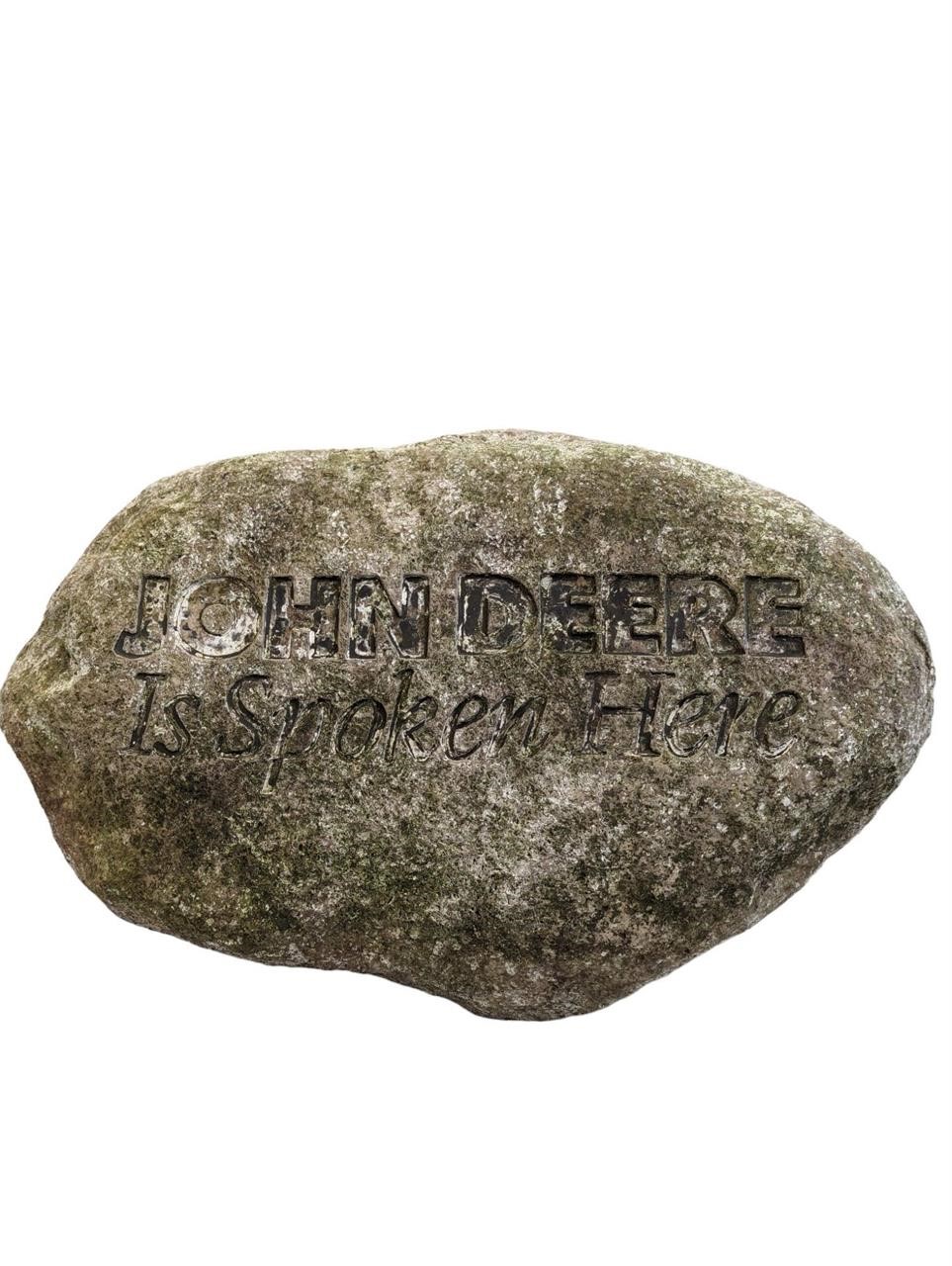 John Deere Lawn Stone