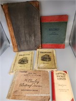 Large Very Old Hand Writers Journaling / Writings,