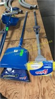 Quickie Broom + Dust Pan & Mop Scrubber