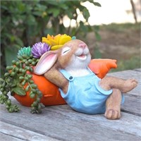 Bunny Decor Rabbit Succulent-Pot - Garden Bunny