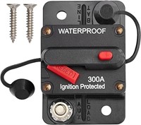 RED WOLF 300A AMP Circuit Breaker Fuse Holder