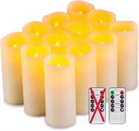 12pc LED Flameless Candle Set