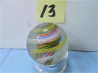 2 3/8" Divided Core Antique Glass Marble