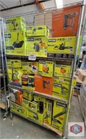 23 pcs; assorted RYOBI and RIDGID tools